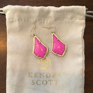 Kendra Scott Alex Earrings- Magenta